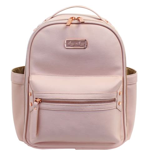 pink diaper bag backpack.